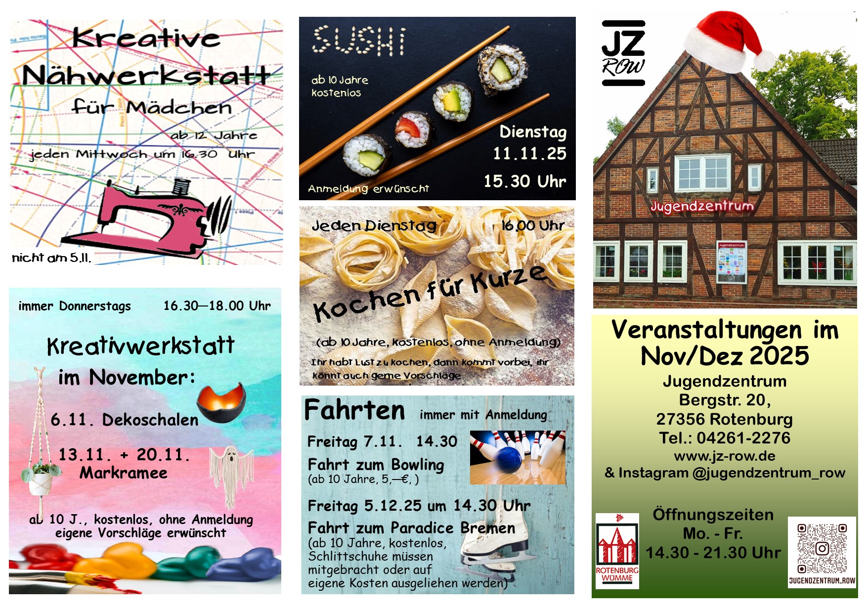 Monatsprogarmm 2023 Nov/Dez